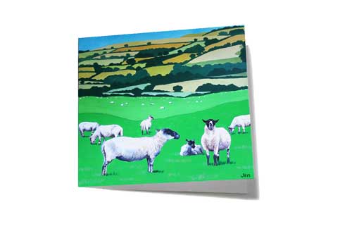 105mm x 105mm Card from artwork