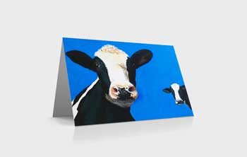 105mm x 75mm Tent Fold Card