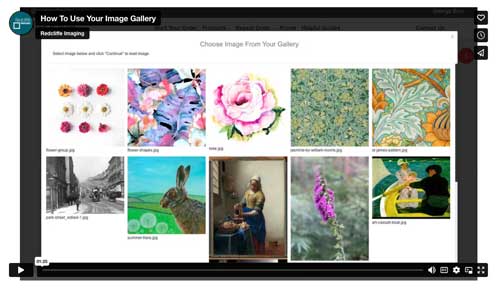 How To Use Your Image Gallery